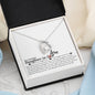 Daughter In Love Forever Heart Necklace - Love You This Much