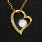 Daughter (Love Dad) Forever Love Necklace - Love You This Much