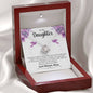 Daughter (purple birds) Love mom Love Knot Necklace - Love You This Much
