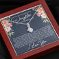 Daughter Wedding Day Alluring Beuaty Necklace - Love You This Much