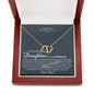 Daughter Wedding Love Dad Everlasting Love Necklace - Love You This Much