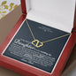 Daughter Wedding Love Dad Everlasting Love Necklace - Love You This Much
