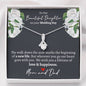 Daughter Wedding (Parents) Alluring Beauty Necklace - Love You This Much