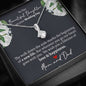 Daughter Wedding (Parents) Alluring Beauty Necklace - Love You This Much