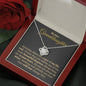 Dear Granddaughter Love knot Necklace - Love You This Much