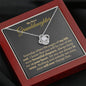 Dear Granddaughter Love knot Necklace - Love You This Much