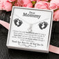 Dear Mommy Thank You Alluring Beauty Necklace - Love You This Much