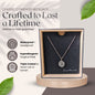 Dearest Grandson Compass Necklace - Love You This Much