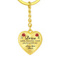 Drive Safely Heart Keychain - Love You This Much