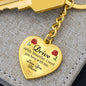 Drive Safely Heart Keychain - Love You This Much