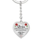 Drive Safely Heart Keychain - Love You This Much