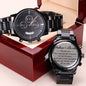 Father of the Bride Black Watch - Love You This Much