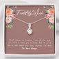 Fertility Wish 'Miscarriage' Alluring Beauty Necklace - Love You This Much