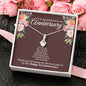 First Anniversary Alluring Beauty Necklace - Love You This Much