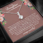 Fixed Daughter Graduation Alluring Beauty Necklace - Love You This Much