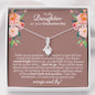 Fixed Daughter Graduation Alluring Beauty Necklace - Love You This Much