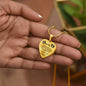 From Your Tummy Heart Necklace - Love You This Much