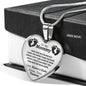 From Your Tummy Heart Necklace - Love You This Much