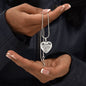 From Your Tummy Heart Necklace - Love You This Much