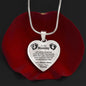 From Your Tummy Heart Necklace - Love You This Much