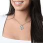 From Your Tummy Heart Necklace - Love You This Much