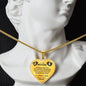 From Your Tummy Heart Necklace - Love You This Much