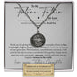Future Father In Law (From Bride) Compass Necklace - Love You This Much