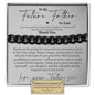 Future Father in Law (From Groom) Classic Cuban Bracelet - Love You This Much