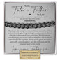 Future Father in Law (From Groom) Classic Cuban Bracelet - Love You This Much