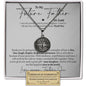 Future Father In Law (From Groom) Compass Necklace - Love You This Much