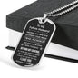 Future Husband (Was a Choice) Dog Tag Necklace - Love You This Much
