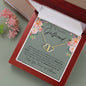 Girlfriend Solid Gold Necklace - Love You This Much