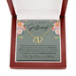 Girlfriend Solid Gold Necklace - Love You This Much