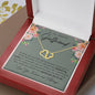 Girlfriend Solid Gold Necklace - Love You This Much
