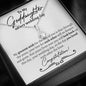 Goddaughter (Wedding) Alluring Beauty Necklace - Love You This Much