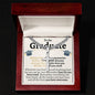 Graduate Cross Cuban Necklace - Love You This Much