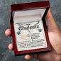 Graduate Cross Cuban Necklace - Love You This Much