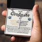 Graduate Cross Cuban Necklace - Love You This Much