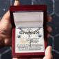 Graduate Cross Cuban Necklace - Love You This Much