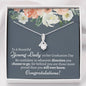 Graduation Young Lady Alluring Beauty Necklace - Love You This Much