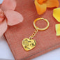 Granddaughter (Love Grandma) Heart Keychain - Love You This Much