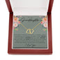 Granddaughter Solid Gold Necklace - Love You This Much