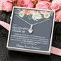 Granddaughter Sweet 16 Alluring Beauty Necklace - Love You This Much