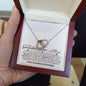 Granddaughter Valentines (Grandparents) Interlocking Hearts Necklace - Love You This Much