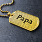 Grandkids Dog Tag Necklace™ - Love You This Much