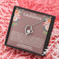 Grandma (Baby Shower) Forever Love Necklace - Love You This Much