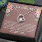 Grandma (Baby Shower) Forever Love Necklace - Love You This Much
