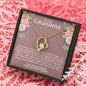 Grandma (Baby Shower) Forever Love Necklace - Love You This Much