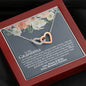 Grandma (Baby Shower) Interlocking Hearts Necklace - Love You This Much