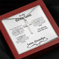 Grandson (From Grandpa) Cross Necklace - Love You This Much